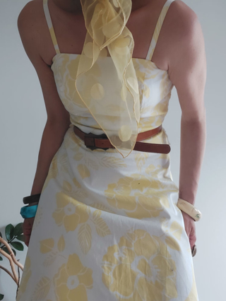 Slika: Vintage cvjetna haljina A kroja