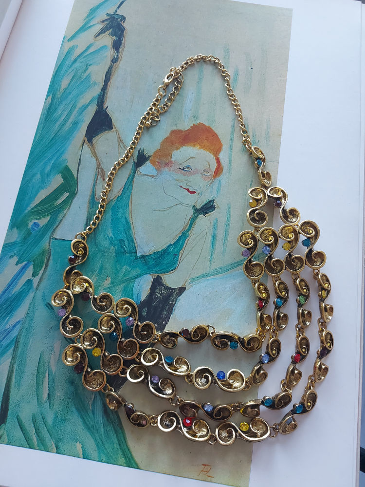 Slika od Vintage raskošna ogrlica