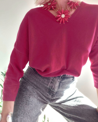 Slika: MAX&CO rozi pulover