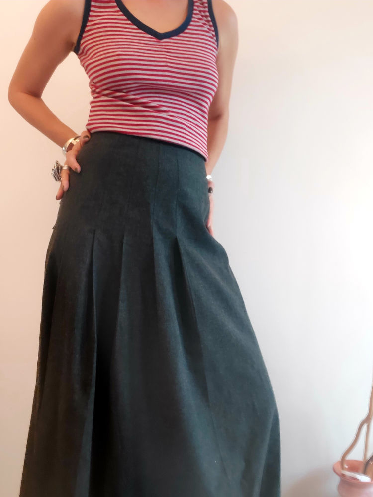 Slika od Maxi suknja sa prorezima