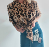 Slika od Vintage oversize leopard košulja