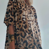 Slika od Vintage oversize leopard košulja