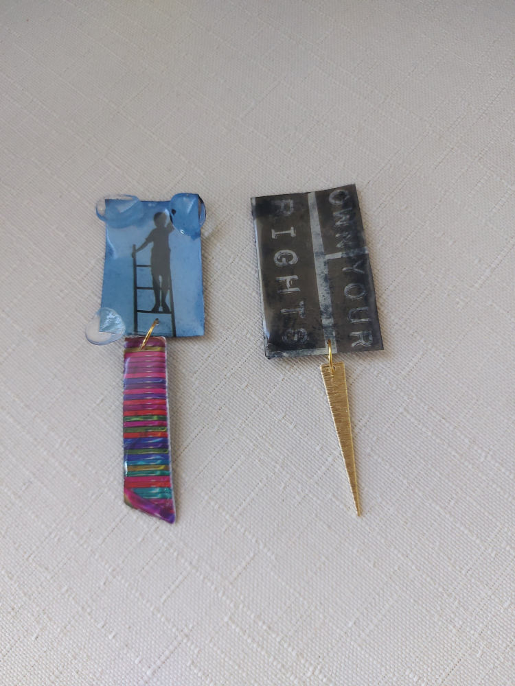 Slika od Unikatne hand made naušnice