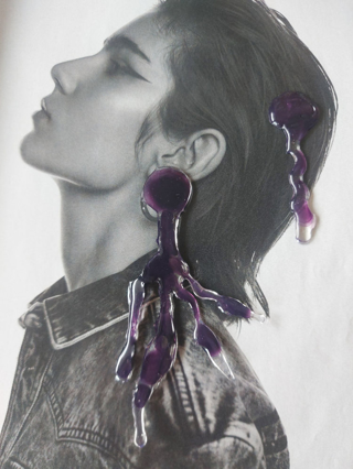 Slika: Unikat hand made naušnice